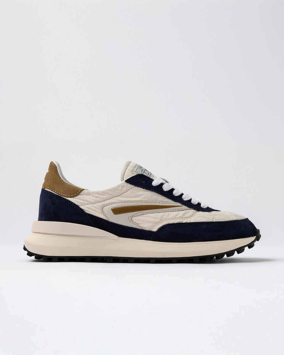 ATHLETA NYLON MARFIL-AZUL