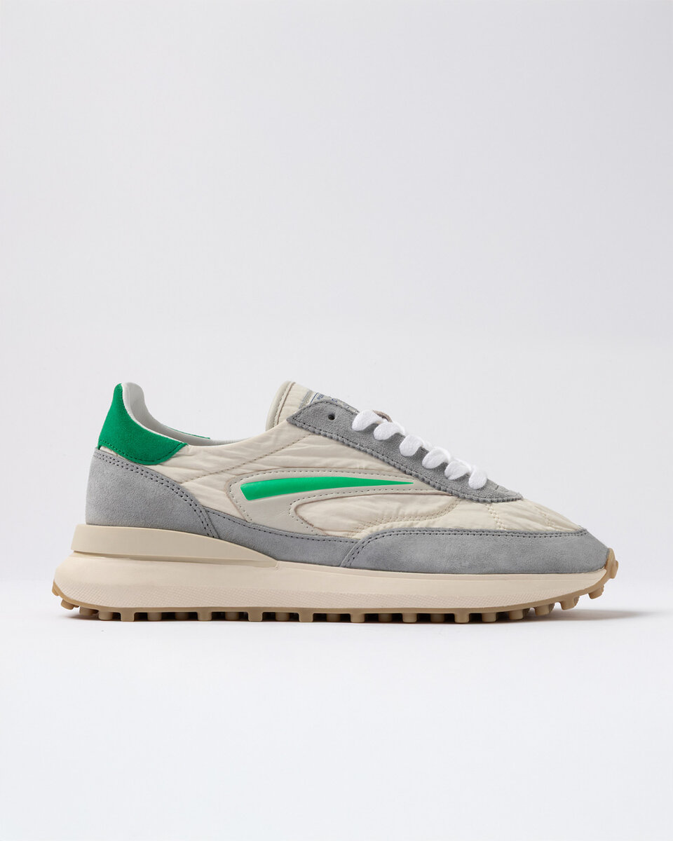 ATHLETA NYLON MARFIL-VERDE