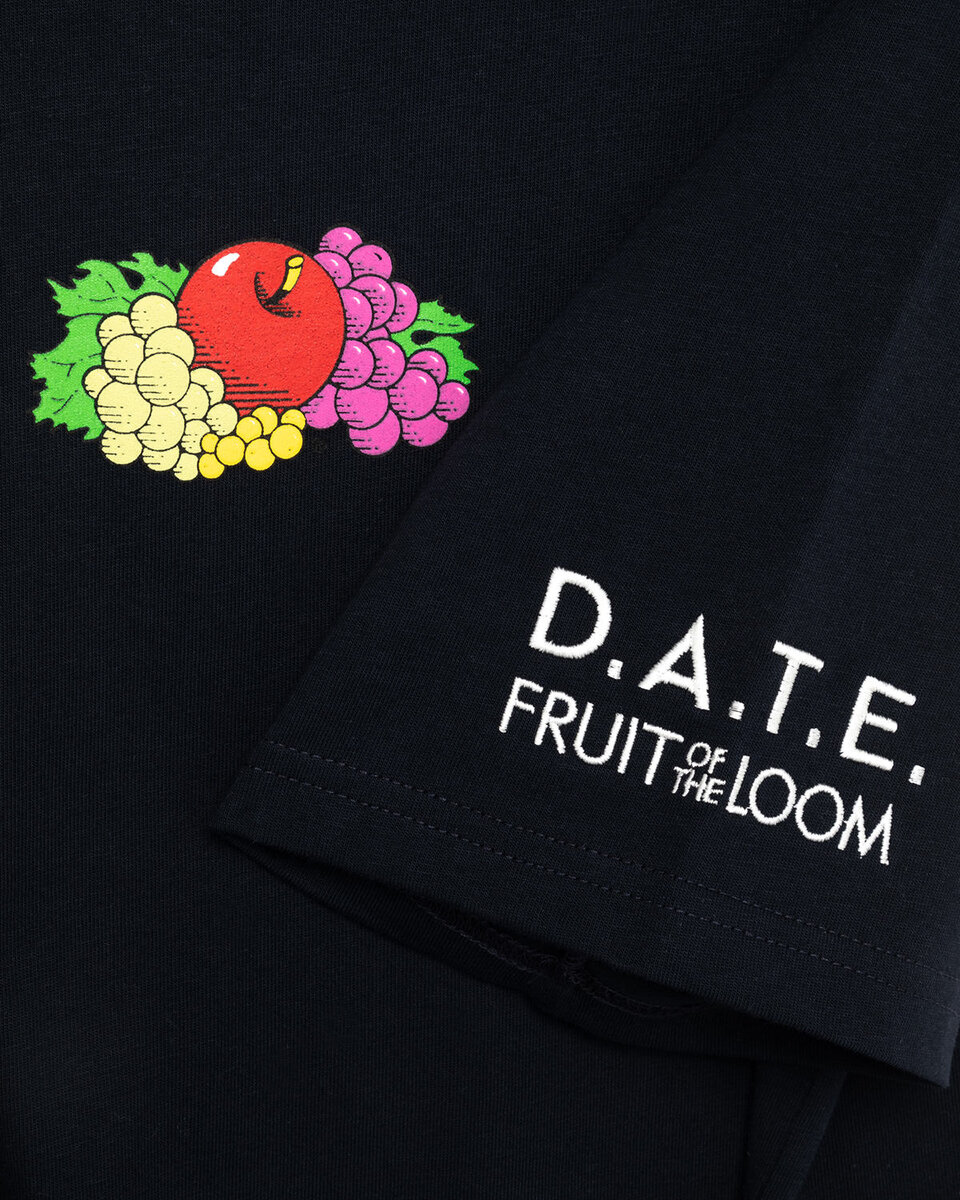 CAMISETA AZUL FRUTA