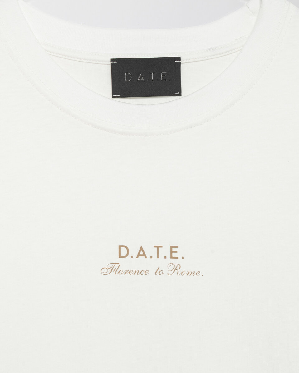 CAMISETA DATE ROME MARFIL