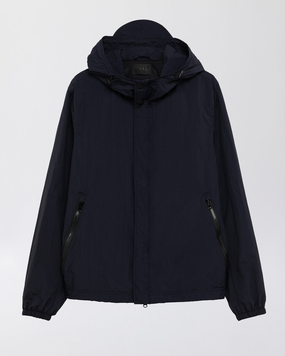 CHAQUETA DE NYLON AZUL
