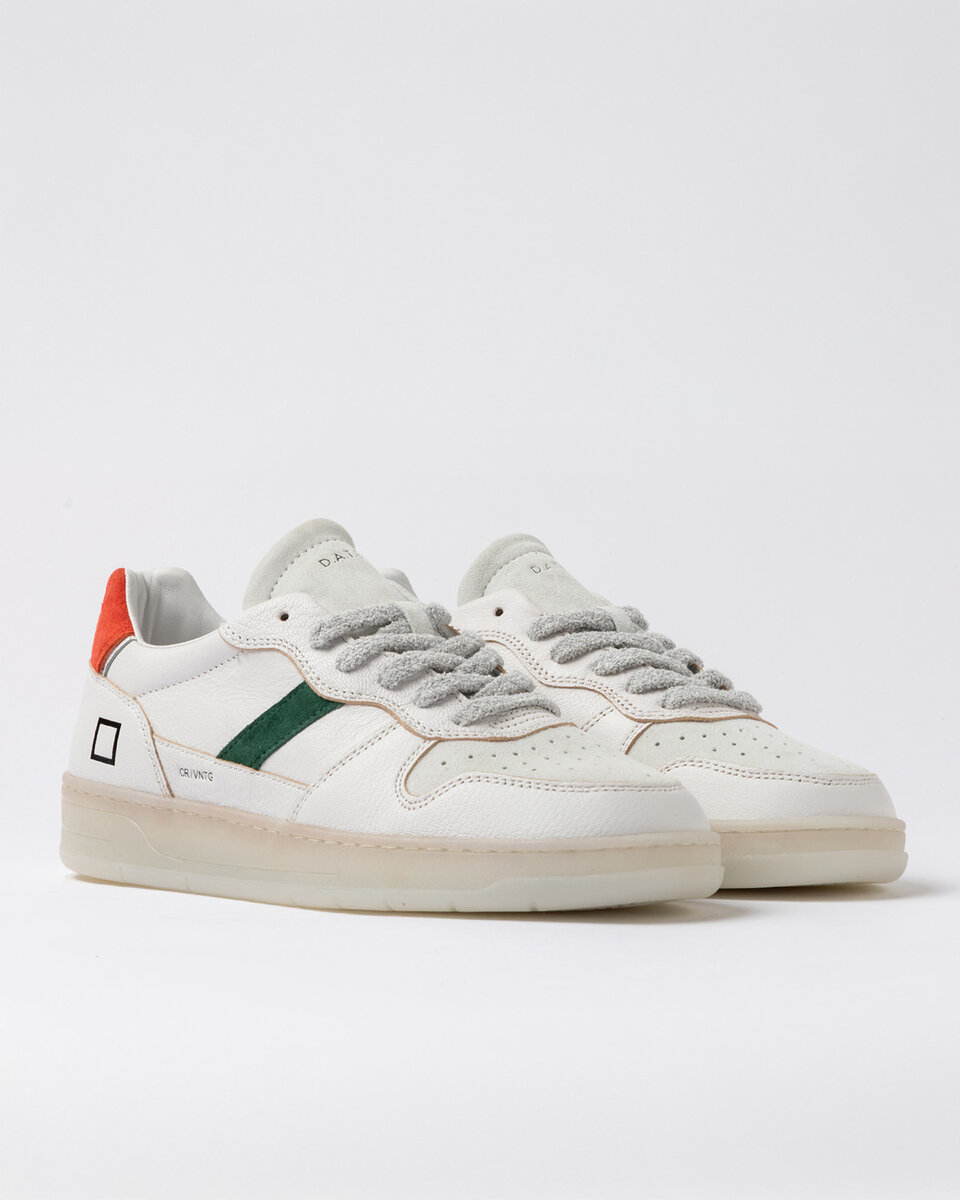 Court 2.0 BLANCO NATURAL-NARANJA