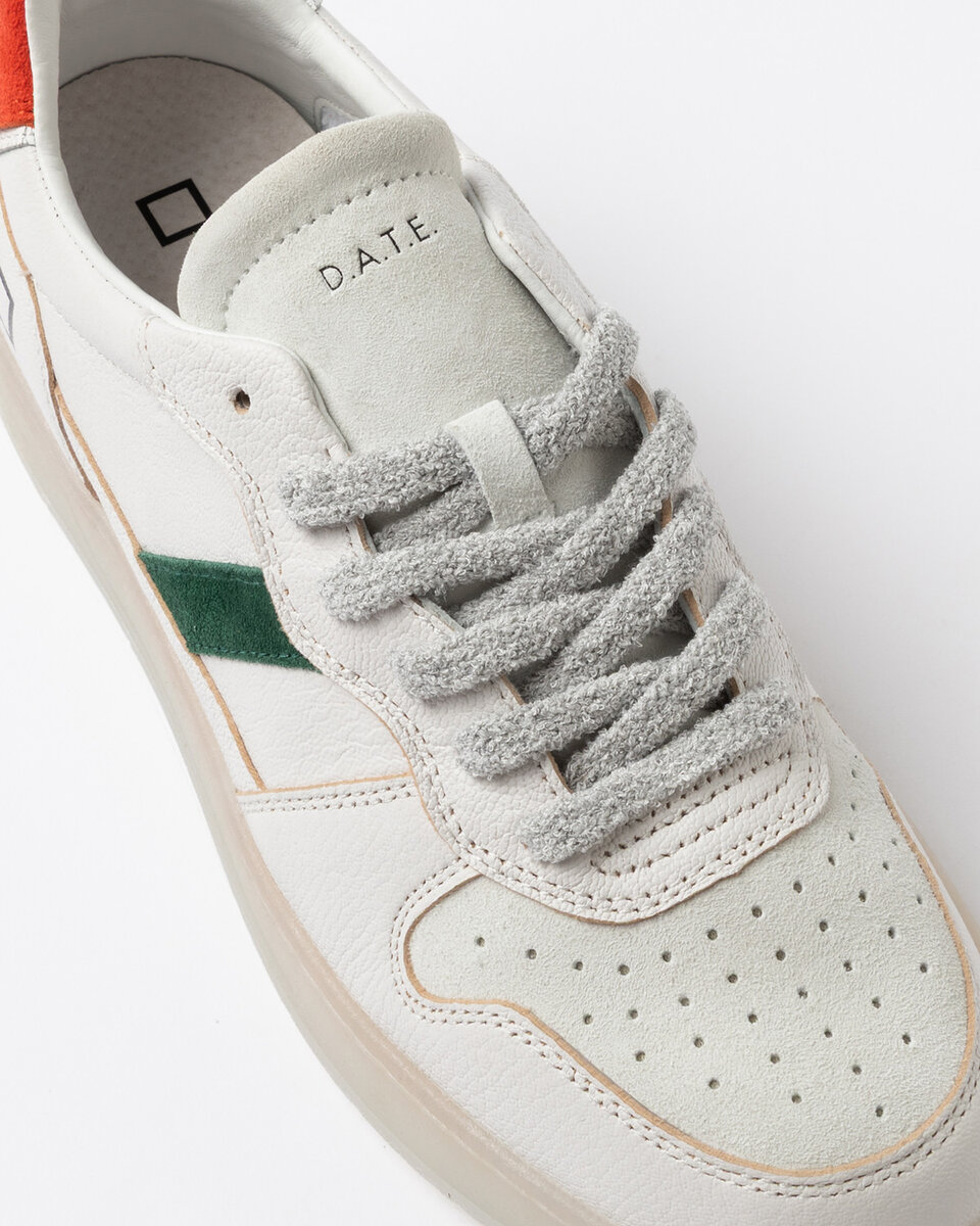 Court 2.0 BLANCO NATURAL-NARANJA