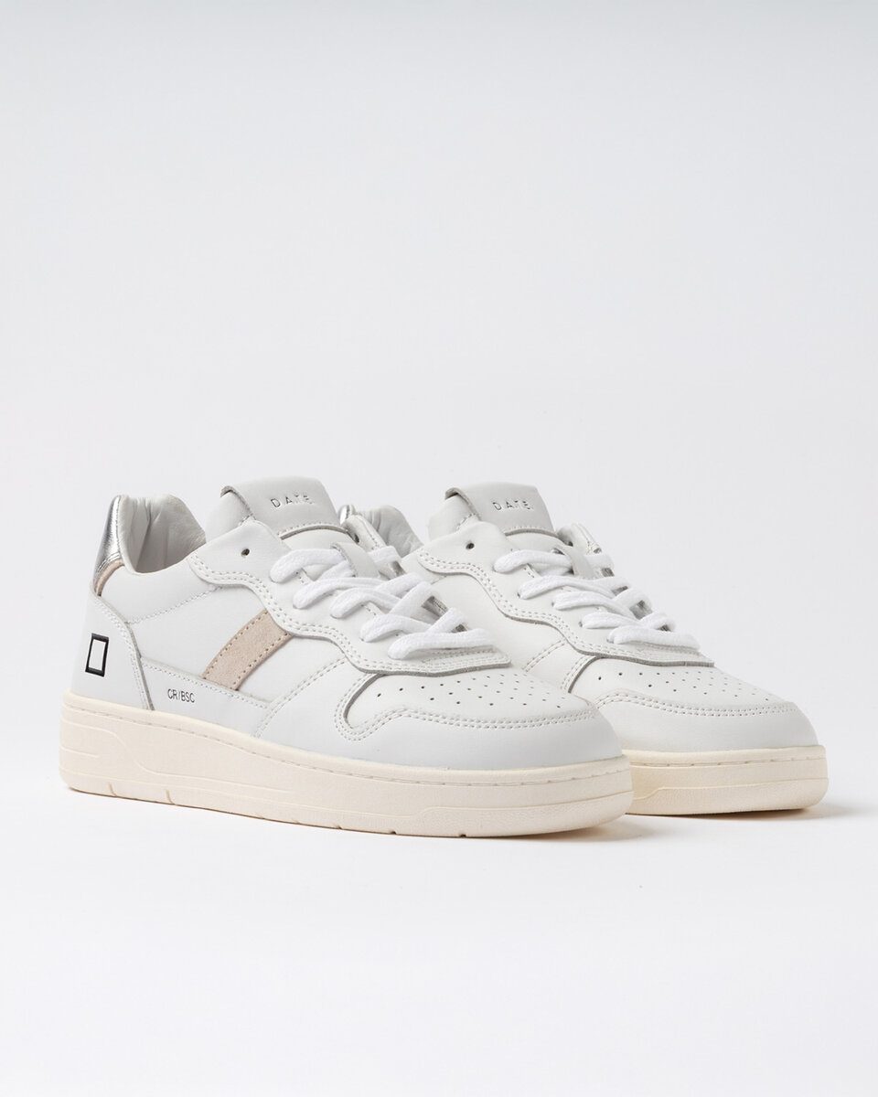 Court 2.0 BÁSICO BLANCO-PLATA