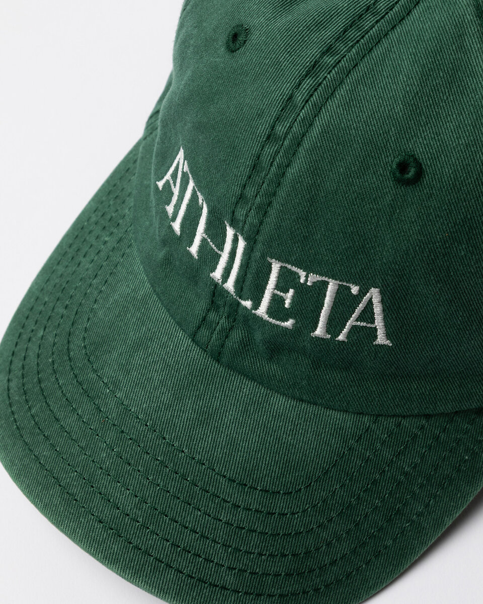 GORRA DE BÉISBOL ATHLETA VERDE