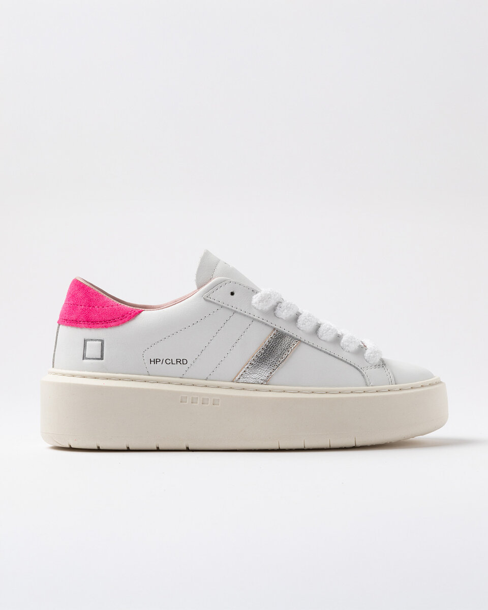 Hill Low PLATAFORMA COLOR BLANCO-FUCsia