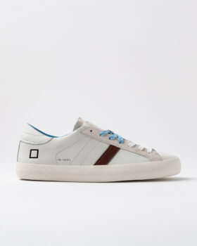 Hill Low Vintage Calf White-Turquoise