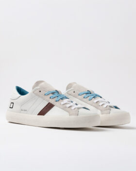 Hill Low Vintage Calf White-Turquoise