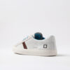 Hill Low Vintage Calf White-Turquoise