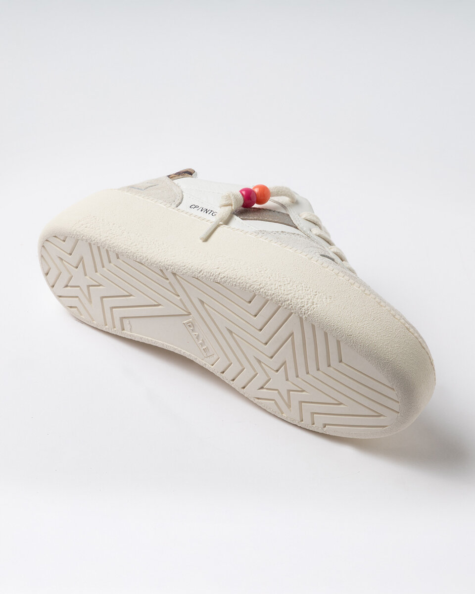 PLATAFORMA COURT DE BECERRO VINTAGE BLANCO-LEOPARDO