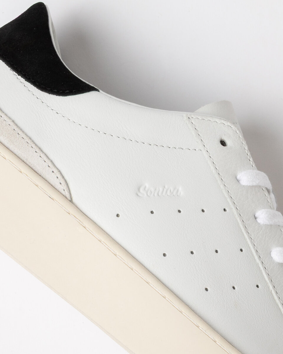 Sonica CALF BLANCO-NEGRO