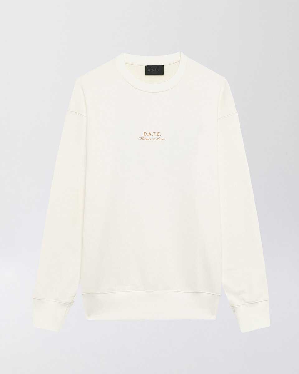 SUDADERA DATE ROME MARFIL