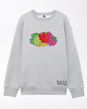 SUDADERA FRUIT GRIS